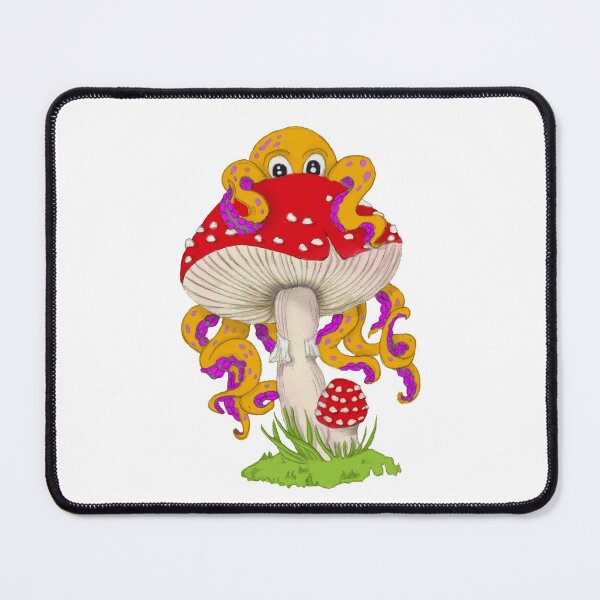 Item preview, Octopus and toadstool designed and sold by LeahHa.