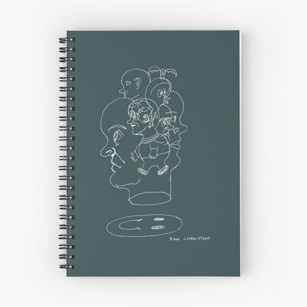 Item preview, Daniel Johnston drawing 2  WHITE PRINT designed and sold by TuyetTrang.