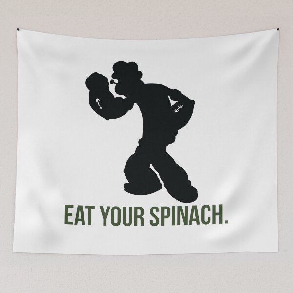 Item preview, Popeye in black designed and sold by PassGracieClara.