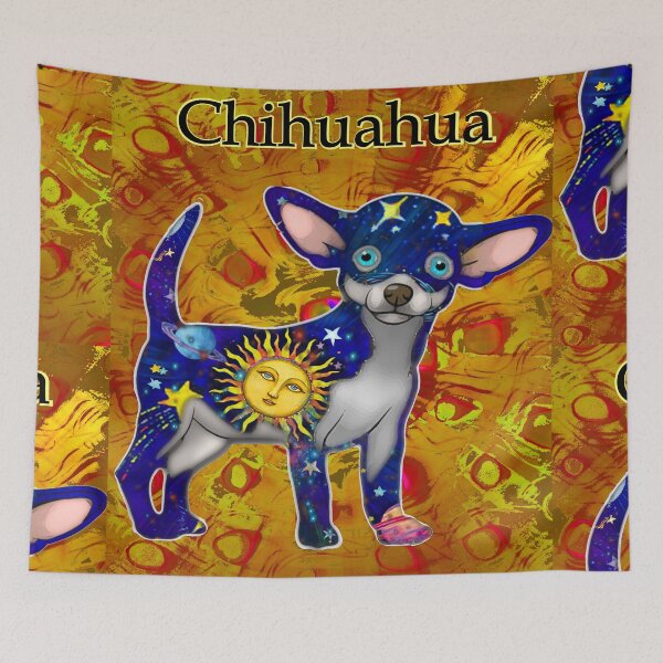 Item preview, espdzines Blue Celestial Chihuahua designed and sold by EspDzines.