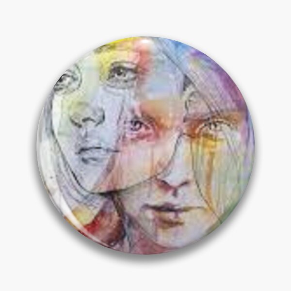 Item preview, two faces of one woman designed and sold by Iwa Dolinga.