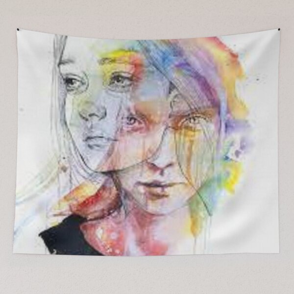 Item preview, two faces of one woman designed and sold by Iwa Dolinga.