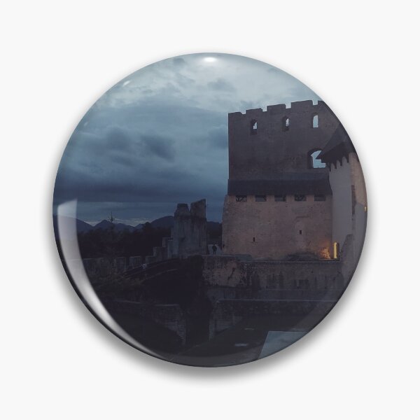 Item preview, Old european castle at night  designed and sold by SveaJeanDesigns.