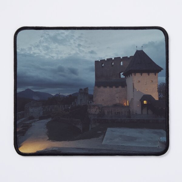 Item preview, Old european castle at night designed and sold by SveaJeanDesigns.