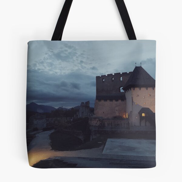 Item preview, Old european castle at night  designed and sold by SveaJeanDesigns.