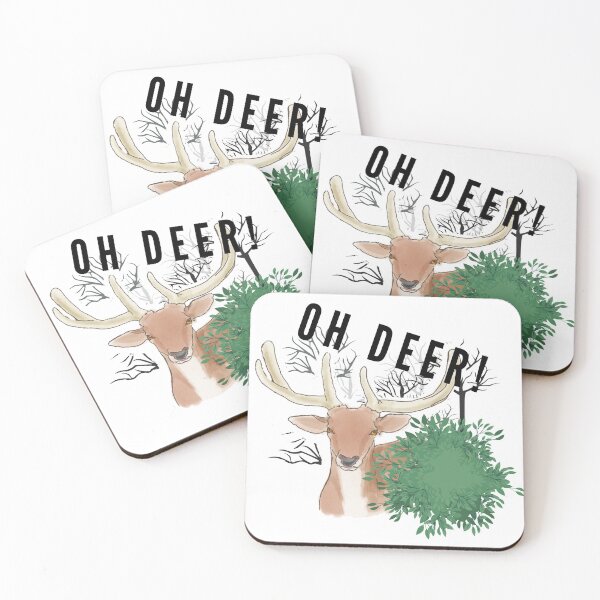 Item preview, Oh Deer! - Deer with Majestic Antlers designed and sold by BunnyBizarre.
