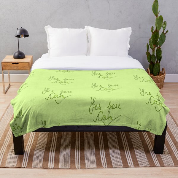 Item preview, Motivational Quotes Yellow - Yes You Can  designed and sold by Shalini Bisht.