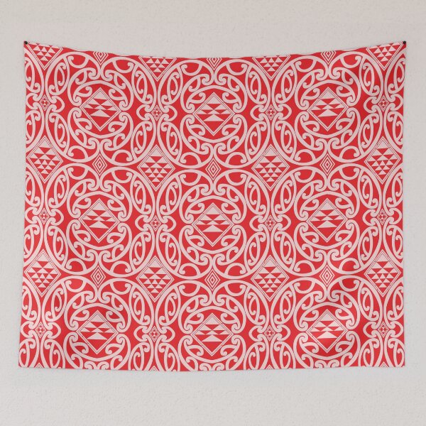Item preview, Arai - Dark Red Maori Pattern designed and sold by LifeIsHecktic.