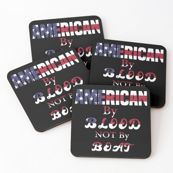 Item preview, American By Blood Not By Boat designed and sold by medbdj.