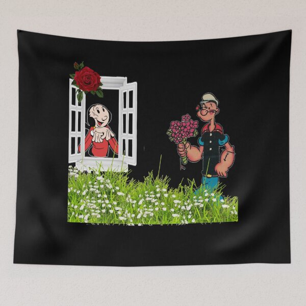 Item preview, Sailor gives flowers to olive designed and sold by PassGracieClara.