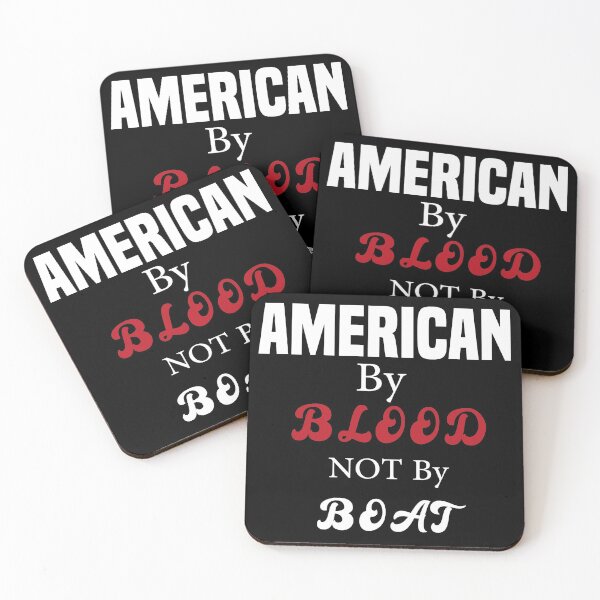 Item preview,  American By Blood Not By Boat designed and sold by medbdj.