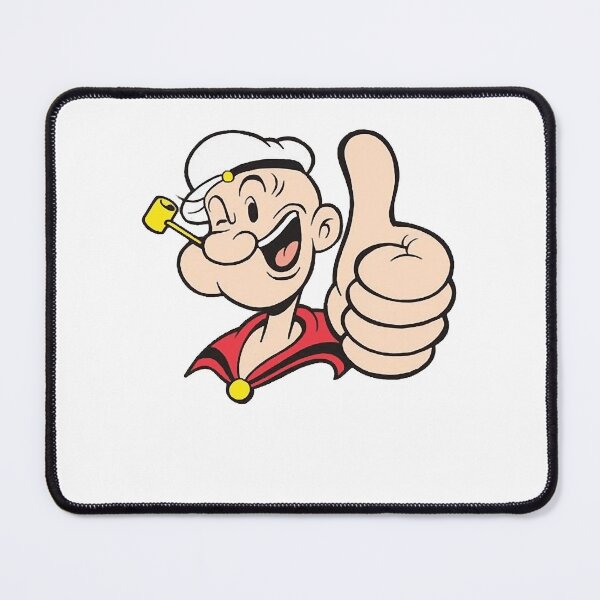 Item preview, Popeye logo design designed and sold by PassGracieClara.