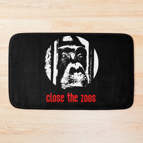 Item preview, Close The Zoos Ape Stencil designed and sold by RevolutionInPaint.