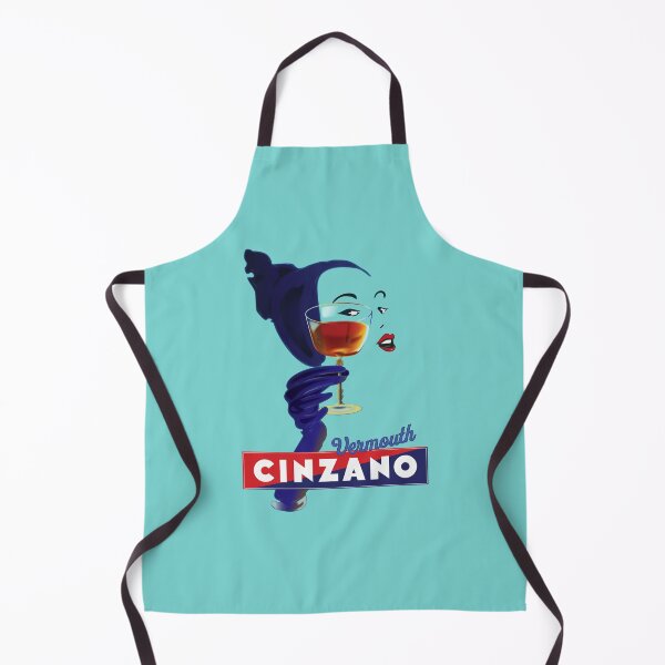 Item preview, Cinzano Woman 1955 Vintage Poster Design designed and sold by fmDisegno.