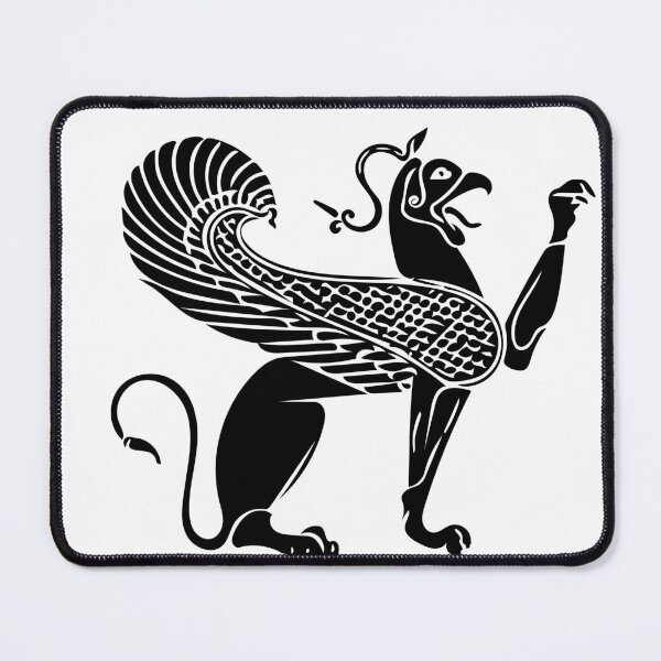 Item preview, Gripping motif of a Greek-archaic vase designed and sold by LeahHa.