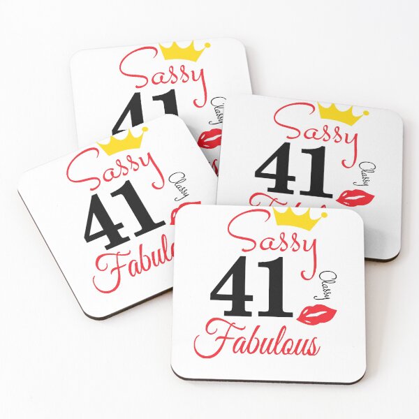 Item preview, Women 41 Years Old And Fabulous Happy 41th Birthday designed and sold by iphotograph4.
