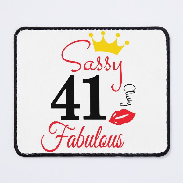 Item preview, Women 41 Years Old And Fabulous Happy 41th Birthday designed and sold by iphotograph4.