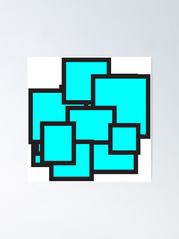 "RECTANGLE IN RECTANGLE VECTOR ART" Poster by williArt Redbubble