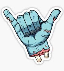 Shaka brah! - Zombie Sticker