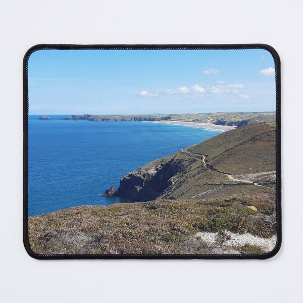 Item preview, Cornwall Coast Path West of Perranporth in the summer sun.  designed and sold by Emma  Amies.