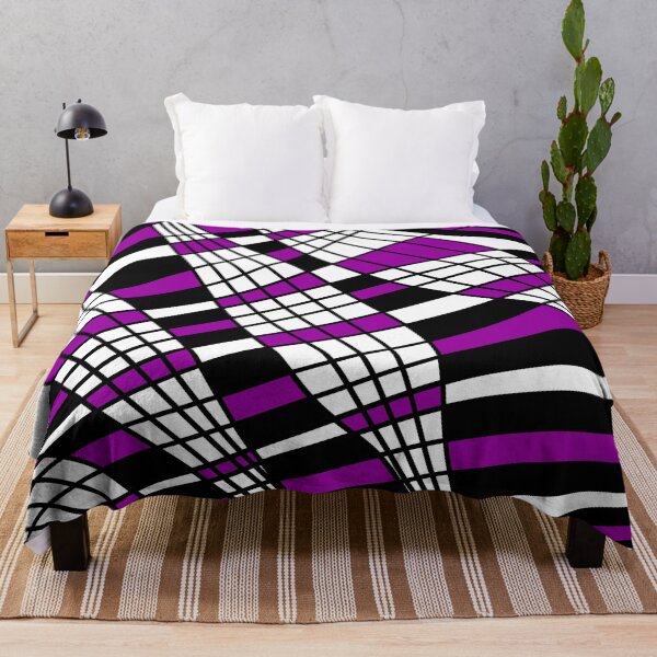 Item preview, Abstract pattern - purple and black. designed and sold by K.S ART.