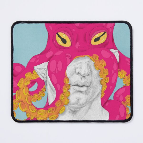 Item preview, Octopus with Greek sculpture designed and sold by LeahHa.