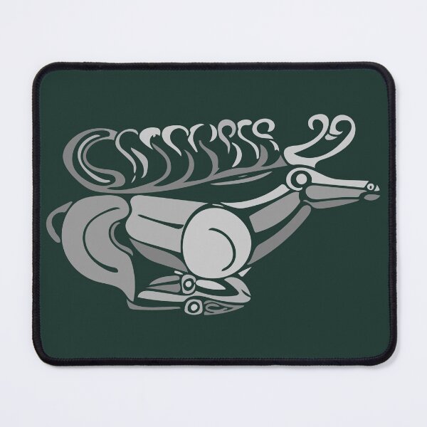Item preview, Deer in a flying gallop - timeless abstraction designed and sold by LeahHa.