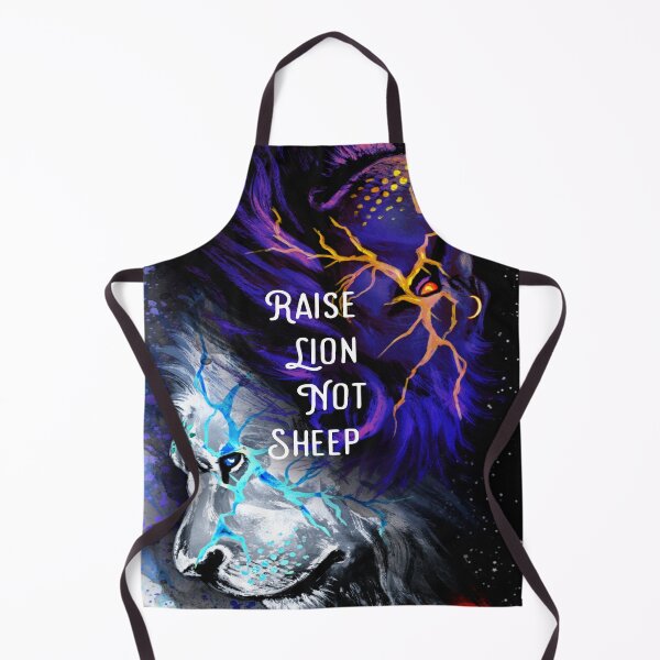 Item preview, Raise Lion Not Sheep designed and sold by ZubiyaArt.