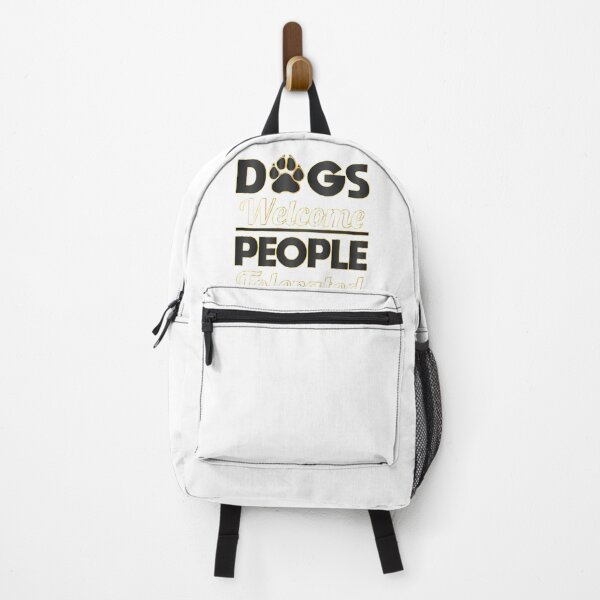 Item preview, Dogs Welcome People Tolerated dogs lovers Gift designed and sold by DrGamyx.
