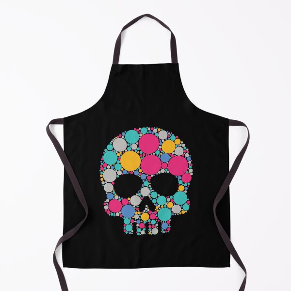 Item preview, International Dot Day | 80's Polka Dot Retro Skull designed and sold by GravitiTees.