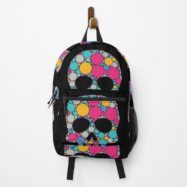Item preview, International Dot Day | 80's Polka Dot Retro Skull designed and sold by GravitiTees.