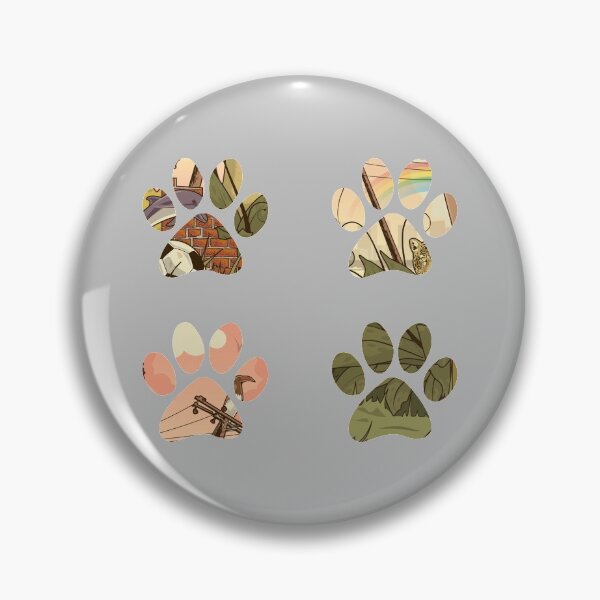 Item preview, Dog Paw Print Colourful sticker pack essential designed and sold by Bubsart78.