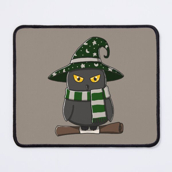 Item preview, Black Owl In Witch Costume designed and sold by Luan Huynh.
