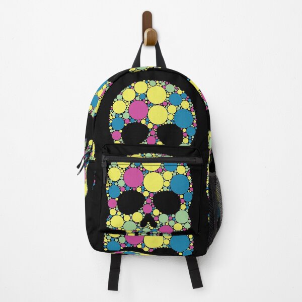 Item preview, International Dot Day | 80's Retro Polka Dot Skull designed and sold by GravitiTees.