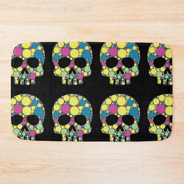 Item preview, International Dot Day | 80's Retro Polka Dot Skull designed and sold by GravitiTees.