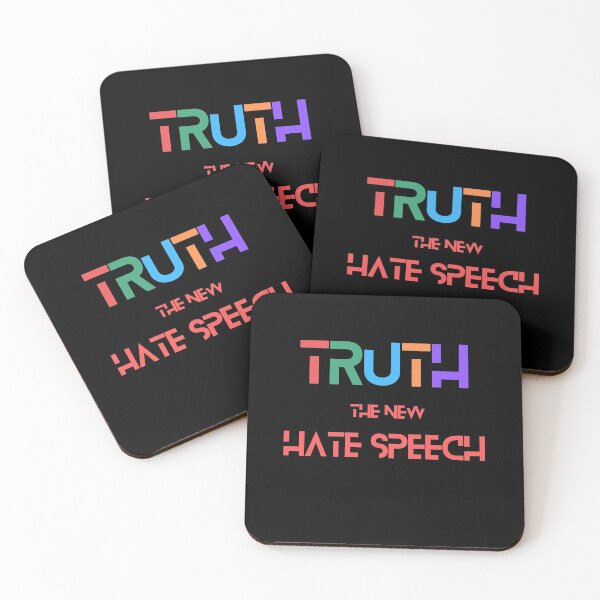 Item preview, Truth The New Hate Speech designed and sold by MYNTLYF.