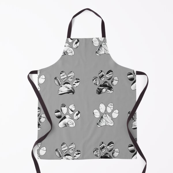Item preview, Dog Paw Print Black and white ink sticker pack essential designed and sold by Bubsart78.