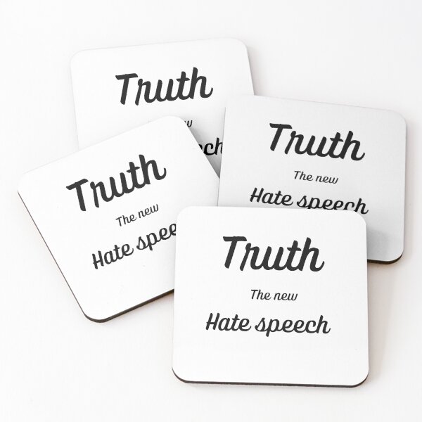 Item preview, Truth The New Hate Speech designed and sold by MYNTLYF.