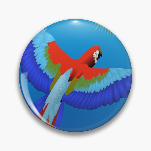 Item preview, Parrot Flying In Blue Sky Towards The Sun designed and sold by thecooltable.