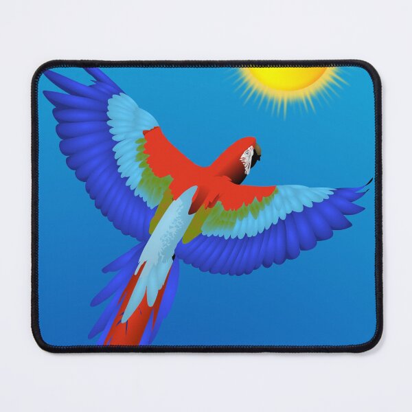 Item preview, Parrot Flying In Blue Sky Towards The Sun designed and sold by thecooltable.