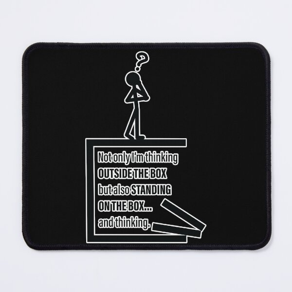 Item preview, Thinking outside the box designed and sold by MerchHouse.