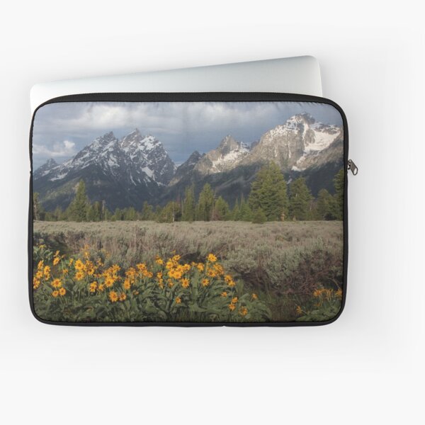 Grand Teton & Mule's Ears Laptop Sleeve