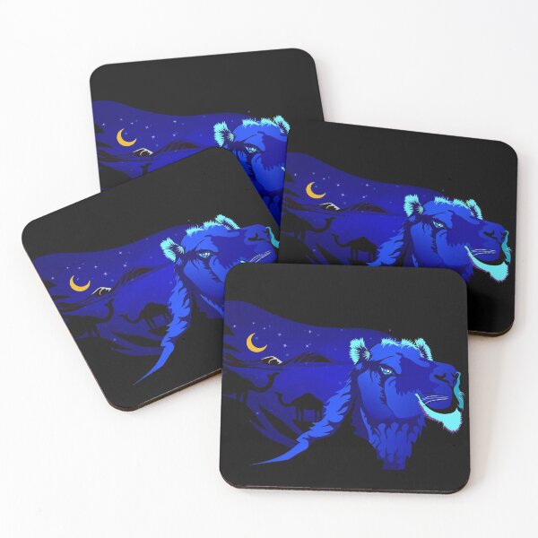 Item preview, Camels and Sand Dunes Illustration - Arabian Nights Limited Series created by Craitza designed and sold by House of Sadu by Craitza.