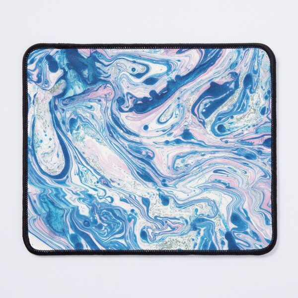 Item preview, Blue and Pink Marble Print designed and sold by FloralxFading.
