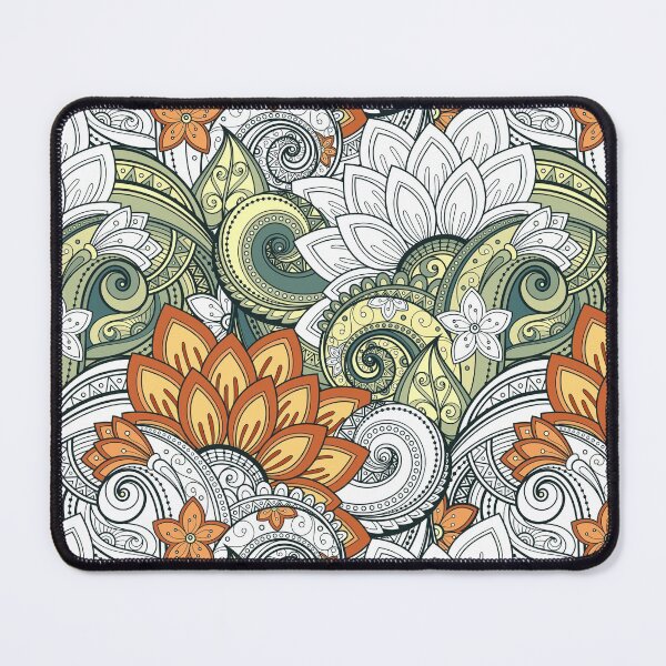 Item preview, Paisley Print with Vintage Floral Motifs designed and sold by lissantee.