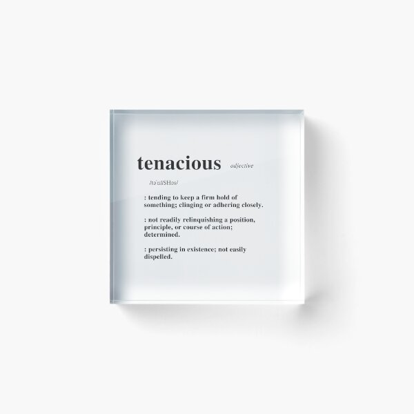 Item preview, Typography | Tenacious designed and sold by NICKYB0Y.