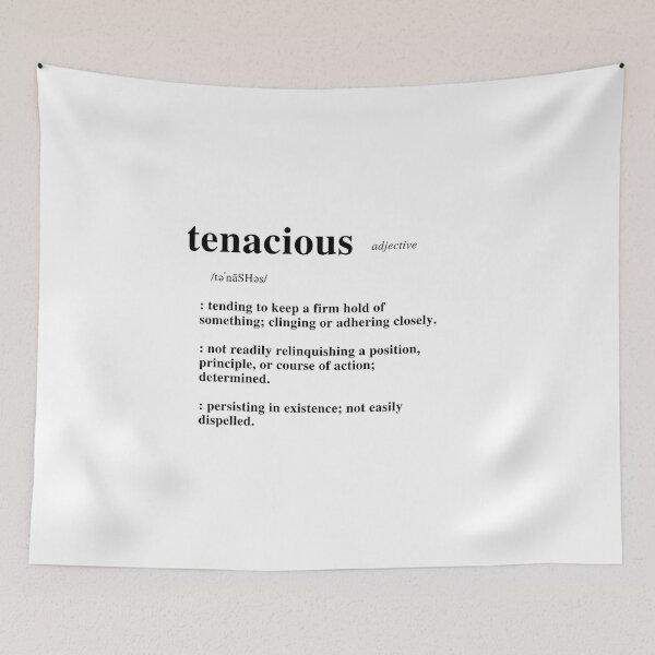 Item preview, Typography | Tenacious designed and sold by NICKYB0Y.