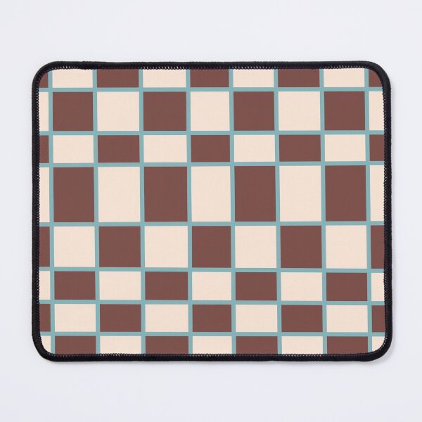Item preview, Chocolate Brown and Cream, 90’s, Checkboard  designed and sold by OneThreeSix.