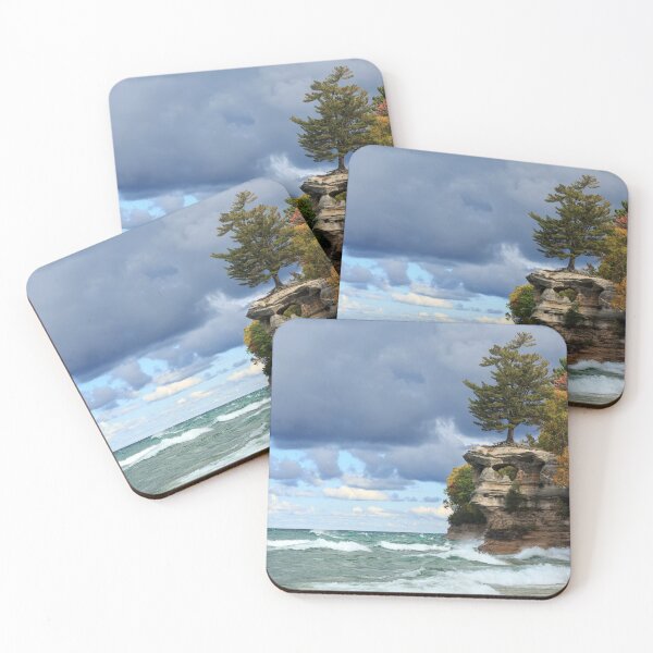 Item preview, Chapel Rock, Lake Superior at Pictured Rocks National Lakeshore. designed and sold by Maddie4Real.