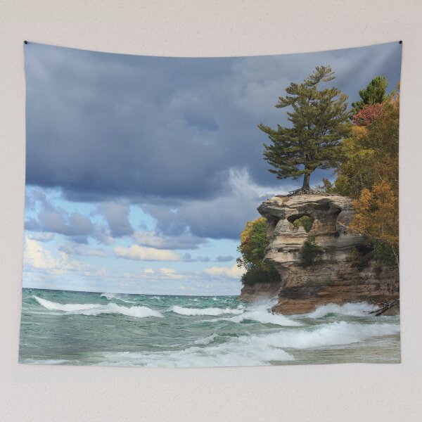 Item preview, Chapel Rock, Lake Superior at Pictured Rocks National Lakeshore. designed and sold by Maddie4Real.